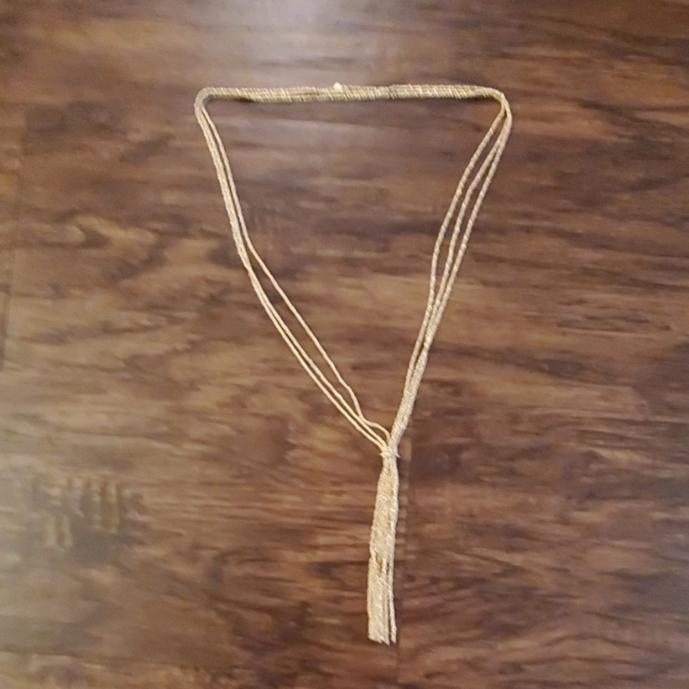 Sezane long tassel Marfa necklace